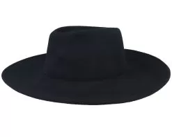 Woolfelt Black Fedora - Seeberger