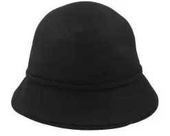 Woolfelt Cloche Black Cloche - Seeberger