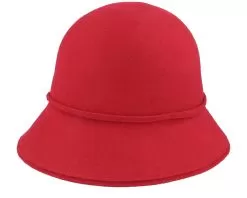 Woolfelt Red Cloche - Seeberger