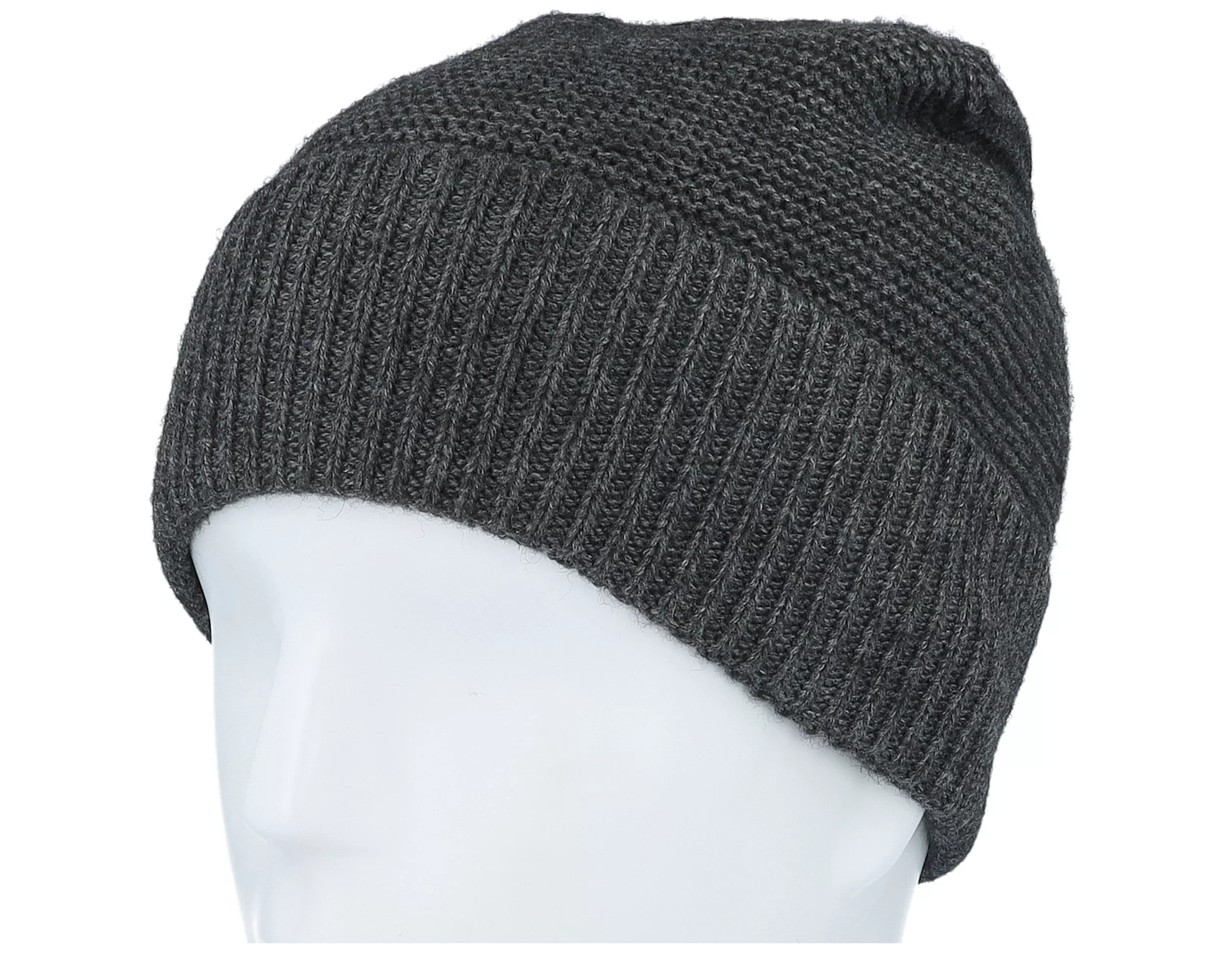 Knit Beaniw With Turn Up Black Cuff - Seeberger 3 Knit Beaniw With Turn Up Black Cuff - Seeberger - Image 3