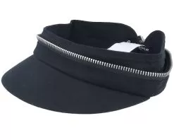 Cotton Fabirc Balloon Cap With Zipper Black Visor Vega Cap - Seeberger 21 Cotton Fabirc Balloon Cap With Zipper Black Visor Vega Cap - Seeberger -Fashion Hat Online 4062845276749 5