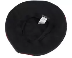 Viscose Fabric Red/Black Bucket - Seeberger -Fashion Hat Online 4062845306170 4
