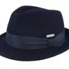 Felt Navy Trillby - Seeberger