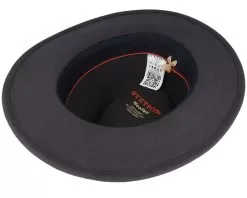 Tller Woolfelt Dark Grey Fedora - Stetson -Fashion Hat Online 4063633003219 4