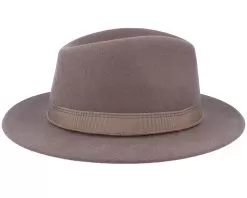 Newark Traveller Woolfelt Brown Fedora - Stetson -Fashion Hat Online 4063633004452 3