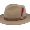 Tller Vitafelt Light Brown Fedora - Stetson