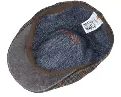 Texas Duck Shape Texas Wool Brown Flat Cap - Stetson -Fashion Hat Online 4063633016219 4