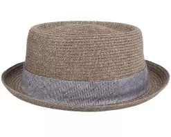 Toyo Brown Pork Pie - Stetson 6 Toyo Brown Pork Pie - Stetson -Fashion Hat Online 4063633041761 3