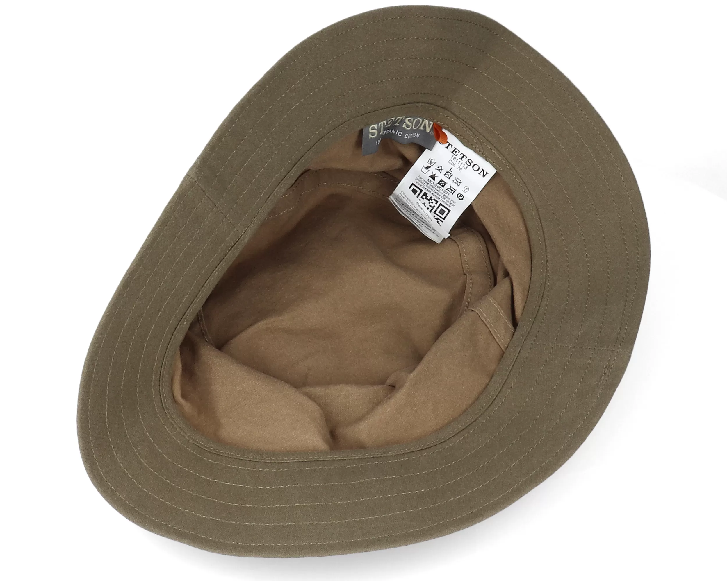 Delave Organic Cotton Olive Bucket - Stetson 4 Delave Organic Cotton Olive Bucket - Stetson - Image 4