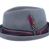 Player Woolfelt Grey Fedora - Stetson