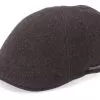 Texas Wool/Cashmere Brown Flat Cap - Stetson