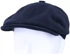 6-Panel Cap Soft Cotton/Cord Navy Flat Cap - Stetson -Fashion Hat Online 4063633071386 5