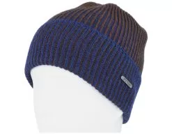 Beanie Merino Wool-62 Royal/Black Cuff - Stetson -Fashion Hat Online 4063633073649 3