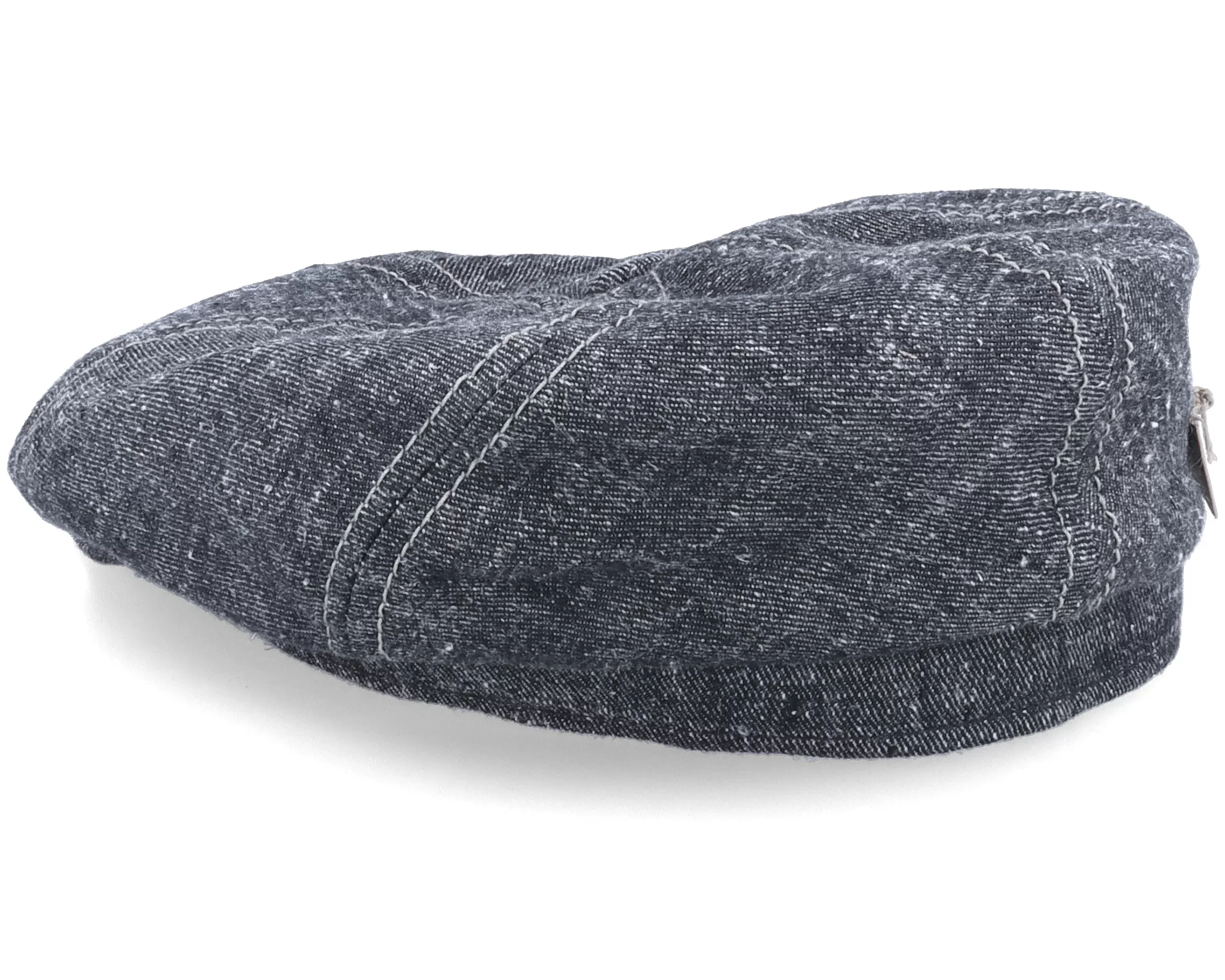 6-Panel Cap Linen/Silk Denim Flat Cap - Stetson 2 6-Panel Cap Linen/Silk Denim Flat Cap - Stetson - Image 2
