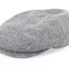 Driver Cap Jersey Grey Flat Cap - Stetson
