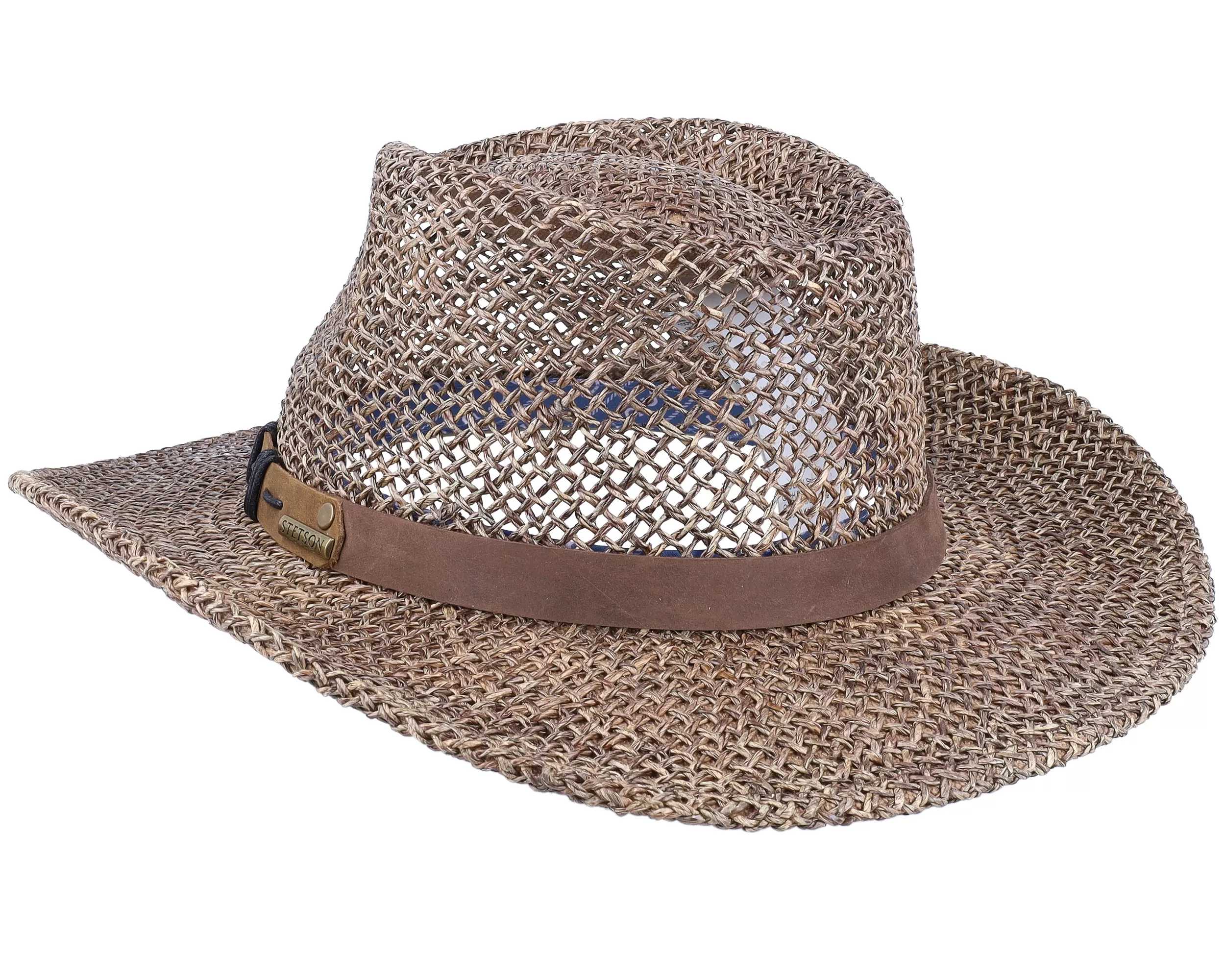 Western Seagrass Straw Hat - Stetson 2 Western Seagrass Straw Hat - Stetson - Image 2
