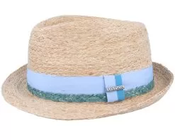 Trilby Raffia Natural Straw Hat - Stetson
