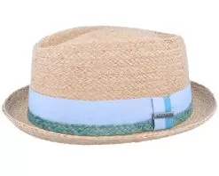 Diamond Raffia Natural Straw Hat - Stetson