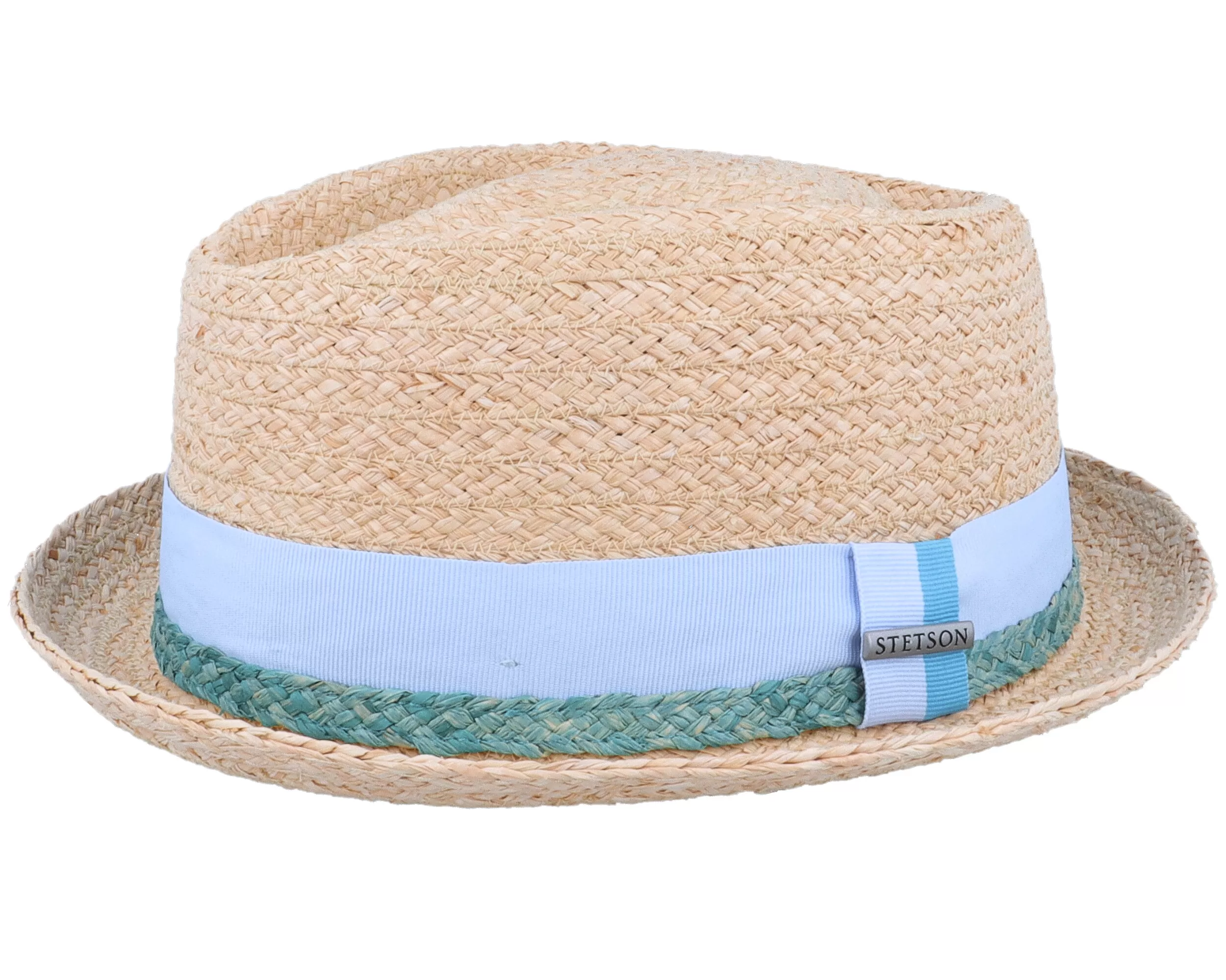 Diamond Raffia Natural Straw Hat - Stetson 1 Diamond Raffia Natural Straw Hat - Stetson