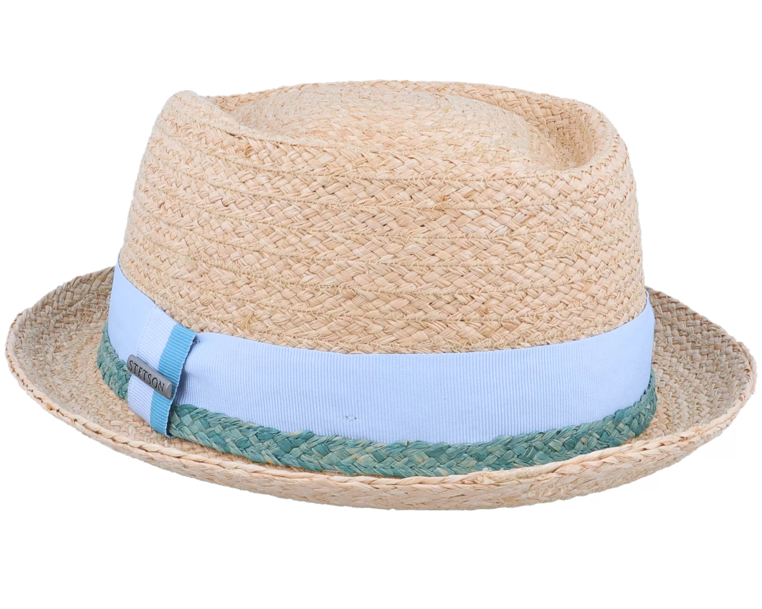 Diamond Raffia Natural Straw Hat - Stetson 2 Diamond Raffia Natural Straw Hat - Stetson - Image 2