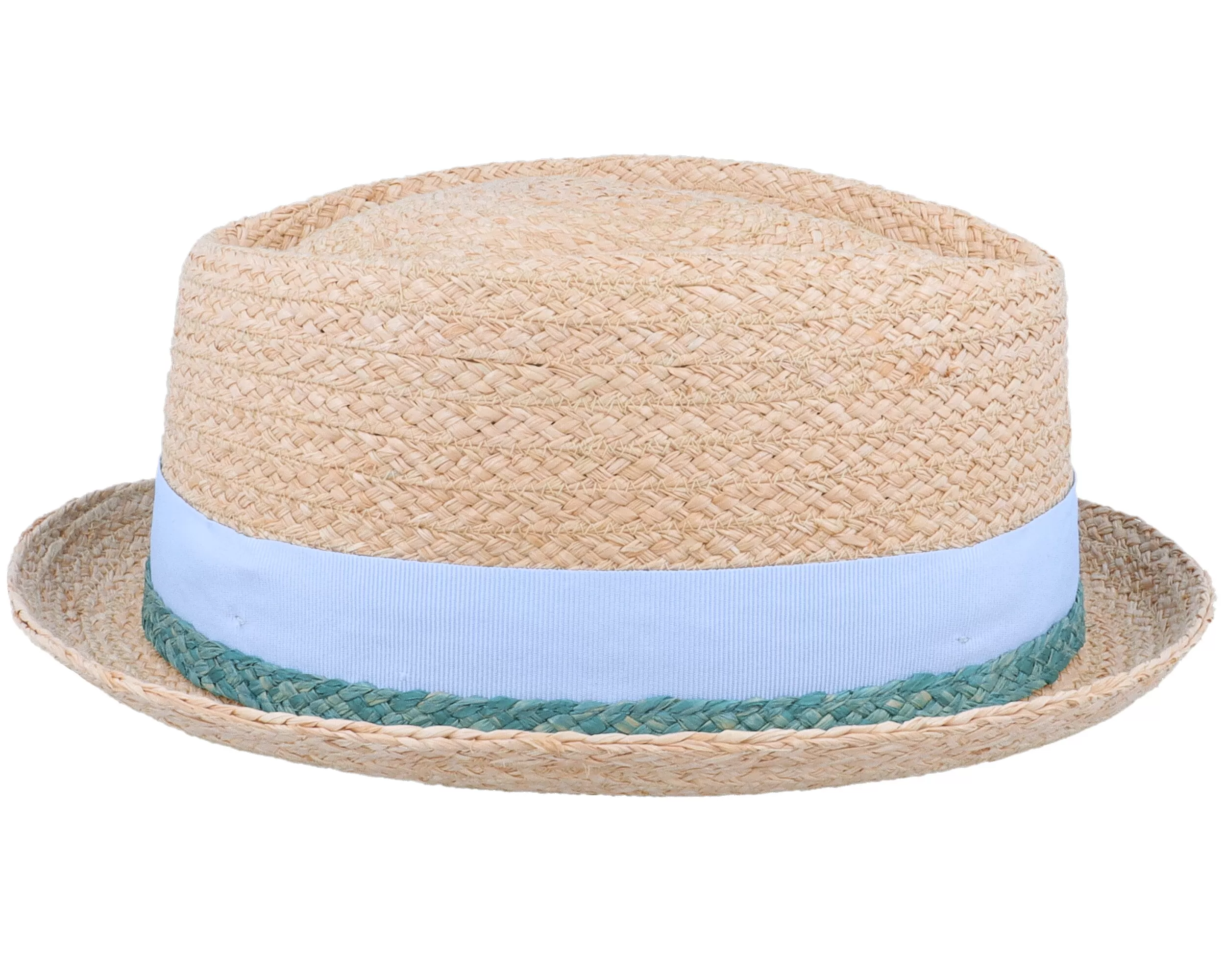 Diamond Raffia Natural Straw Hat - Stetson 3 Diamond Raffia Natural Straw Hat - Stetson - Image 3