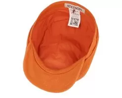 6-panel Cap Cotton Twill Orange Flatcap - Stetson -Fashion Hat Online 4063633088582 4
