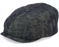 Hatteras Outdoor Olive/Black Flat Cap - Stetson