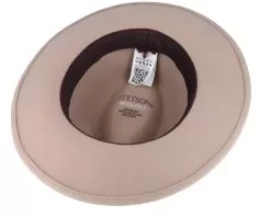 Woolfelt Beige Traveller - Stetson -Fashion Hat Online 4063633094323 4