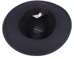 Traveller Woolfelt Navy Fedora - Stetson -Fashion Hat Online 4063633094415 4