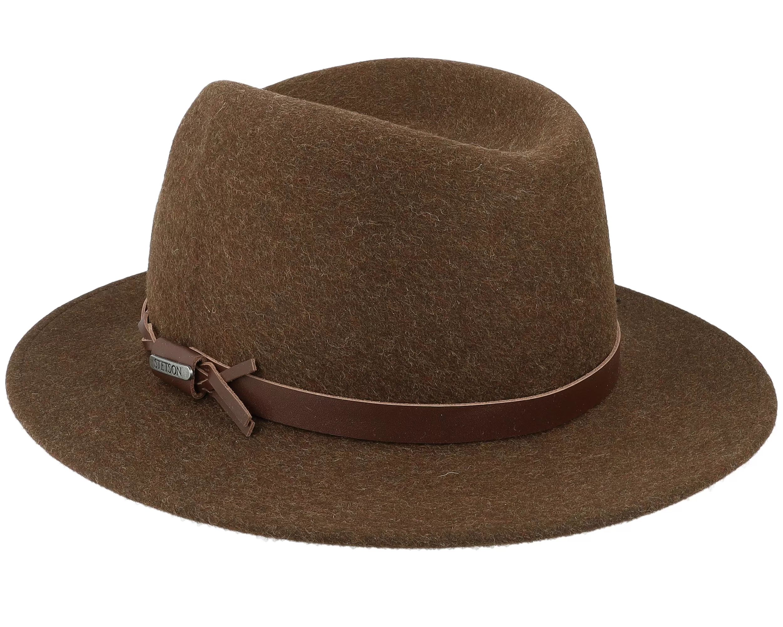 Woolfelt Mix Brown Traveller - Stetson 2 Woolfelt Mix Brown Traveller - Stetson - Image 2