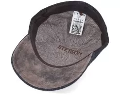 Baseball Cap Wool Herringbone Black Fitted - Stetson -Fashion Hat Online 4063633097355 5