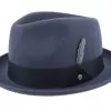 Player Woolfelt Dark Grey Fedora - Stetson