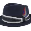 Woolfelt 1 Navy Trilby - Stetson
