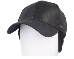 Baseball Cap Chevrette Cowhide Black Earflap Fitted - Stetson -Fashion Hat Online 4063633103681 7