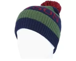 Beanie Blue/Green Pom - Stetson -Fashion Hat Online 4063633113970 3