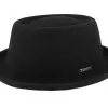 Woolfelt Black Pork Pie - Stetson