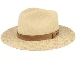 Traveller Panama Beige Straw Hat - Stetson