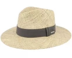 Traveller Seagrass Beige Straw Hat - Stetson