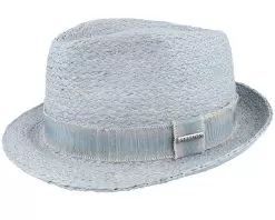 Raffia Blue Trilby Straw Hat - Stetson