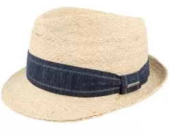Trilby Raffia Beige Straw Hat - Stetson
