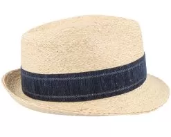 Trilby Raffia Beige Straw Hat - Stetson -Fashion Hat Online 4063633121944 3