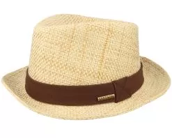 Fedora Toyo Beige Straw Hat - Stetson