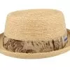 Raffia Sustainable Beige Pork Pie - Stetson