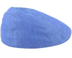 Texas Linen Herringbone Blue Flatcap - Stetson -Fashion Hat Online 4063633128424 3