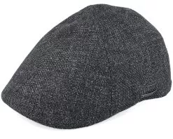 Texas Virgin Wool/Linen Grey Flat Cap - Stetson