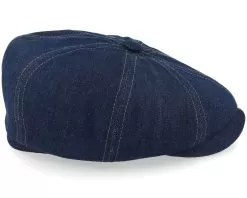 Hatteras Sustainable Denim Blue Flat Cap - Stetson -Fashion Hat Online 4063633132872 3