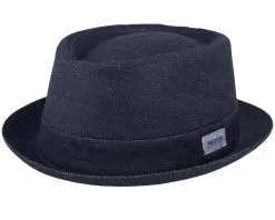 Sustainable Denim Blue Pork Pie - Stetson