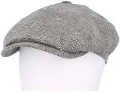 6-panel Cap Linen Brown/Beige Flat Cap - Stetson -Fashion Hat Online 4063633135859 5