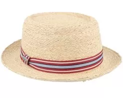 Raffia Beige Pork Pie - Stetson -Fashion Hat Online 4063633136818 2
