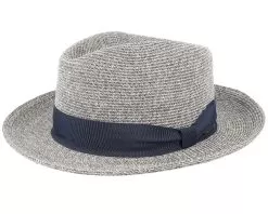 Toyo Grey/Blue Fedora - Stetson